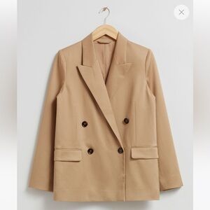 & other stories Double Breasted Blazer